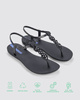Ipanema Class Damen-Flip-Flops, modisch und bequem, Schwarz