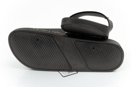 Rider Herren R10 Slide Sport-Flip-Flops – Bequemes Schwarz