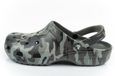 Crocs Classic Clog-Sandalen [206454-0IE], grau.