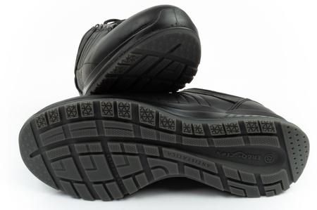 Grisport Nero Avon Herren-Sneaker aus Leder in Schwarz, bequem und leicht