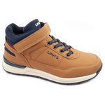 Levi's Sierra High-Top Kinderschuhe, Braun, Klettverschluss
