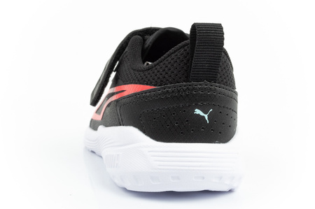 Bequeme schwarze Puma-Sportsneaker für Kinder mit Klettverschluss – Modell „All-Day“