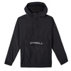 O'Neill Ridge Leichte Kinder-Windjacke mit Kapuze, Schwarz
