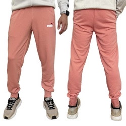 Herren Sport-Jogginghose Puma Ess+ 2 Col Logo [586768 62], pfirsich.