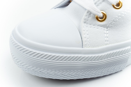 Lee Cooper Damen-Sneaker, modisches Weiß, bequem