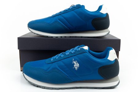 U.S. Polo Assn. Herren-Sneaker, modisch und bequem, Blau