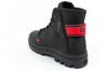 Palladium Herren-Sneaker Pampa Hi Dare II, Schwarz/Rot