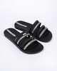 Ipanema Damen-Flip-Flops aus Mesh, modisch und bequem, Schwarz