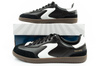 Skechers Kickoff Damen-Sneaker aus schwarzem Leder