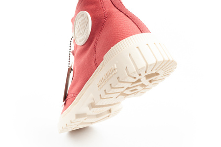 Palladium Pampa SP20 High-Top-Stiefel für Damen, Ziegelrot