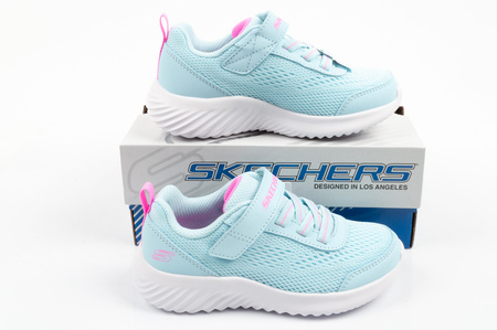 Skechers Bounder Blaue Sportschuhe für Kinder