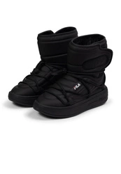 Fila Superbubble Boot, schwarze, isolierte Sport-Winterstiefel für Damen
