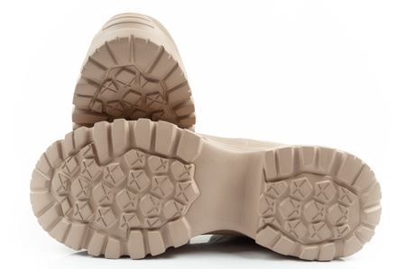 Lee Cooper Damen Winter-Wanderschuhe, isoliert, Beige