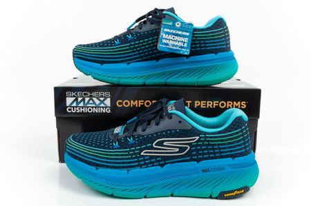 Skechers Max Cushioning [220835/NVBL] Herren Sportschuhe zum Laufen, blau.