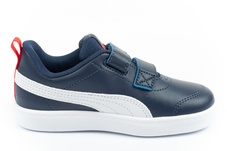 Puma Courtflex Kindersportschuhe [371544 01], Marineblau.