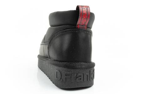 D.Franklin Damen Winterstiefel, modische, isolierte schwarze Stiefeletten