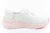 Skechers Damen Sportschuhe [129630/WPK] Slip-Ins, weiß.
