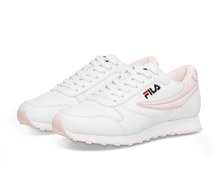 Fila Orbit Damen-Sneaker, modisch, bequem, leicht, weiß, pink