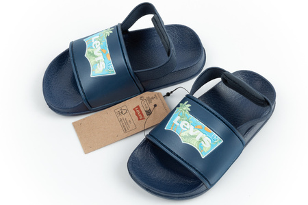 Levi's Pool S Mini Sandalen für Jungen, Marineblau