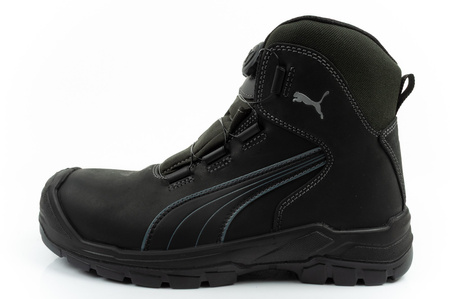 Puma Cascades Disc S3 High CI HI HRO SRC BOA Arbeitsschuhe, Schwarz