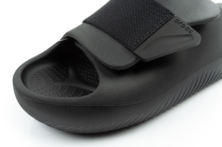 Crocs Herren Mellow Luxe Recovery Slide Flip-Flops, Schwarz