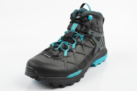 Aku Rocket Gore-Tex Damen-Wanderschuhe, Grau, Blau