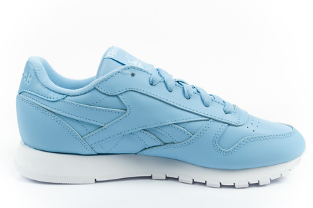 Reebok Classic Damen-Sportschuhe, blaue Sneaker, modisches Leder