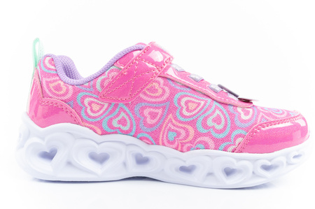 Skechers S Lights-Heart – Bequeme LED-Sportschuhe für Mädchen