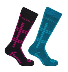 Salomon Skisocken 2er Pack [392474] Wolle