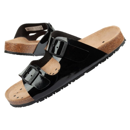 Abeba Sandalen Arbeit Flip Flops Schwarz [8088]