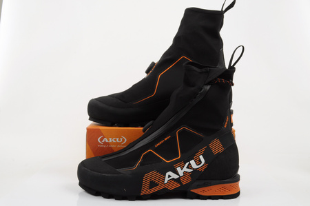 Aku Croda BOA GTX Herren-Trekkingschuhe, strapazierfähig, Schwarz/Orange