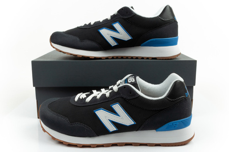 New Balance 515 Herren-Sneaker, modisch, bequem, Anthrazitgrau, Weiß
