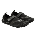 ProWater Herren-Wasserschuhe, schnelltrocknend und rutschfest, Schwarz und Grau