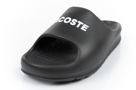 Lacoste Serve Slide Damen-Flip-Flops [2002H], schwarz.