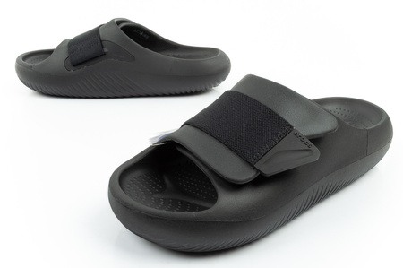 Crocs Herren Mellow Luxe Recovery Slide Flip-Flops, Schwarz