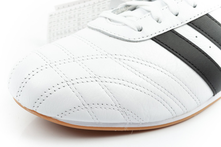 Modische Damen-Sportschuhe Adidas Taekwondo Lace aus Leder – Weiß