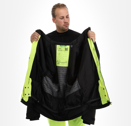 O'Neill Herren Wintersportjacke Carbonite Snowboard Ski 10K Grün Schwarz