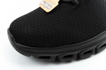 Skechers Herren-Sneaker Glide-Step, bequeme und leichte schwarze Slipper