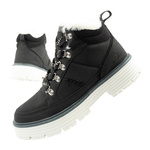 O'Neill Damen Winter-Wanderstiefel, gefütterte Stiefeletten, modisches Schwarz-Weiß