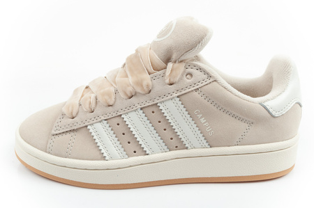 Adidas Campus 00s Damen-Sneaker aus beigefarbenem Leder