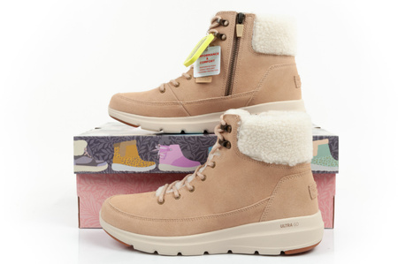 Skechers Glacial Ultra-Woodlands Damen-Wintersportschuhe [16677/SND], Beige.