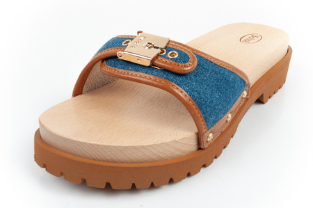 Scholl Pescura Iconic [F305492349] Damen Clogs, blau.