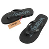 Wrangler Cole Flip-Flops für Herren, Schwarz
