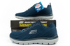 Skechers Summits-Torre Schuhe Sneakers Sport Herren leicht bequem marineblau