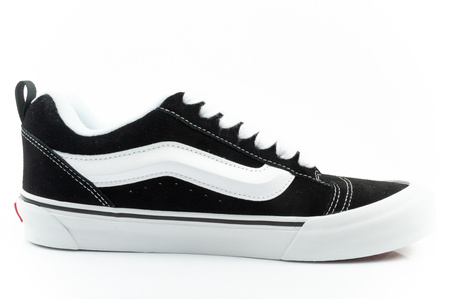 Vans Knu Skool Herren-Sneaker, Leder, Schwarz