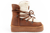 D. Franklin Damen-Winterstiefel, isoliert, Braun
