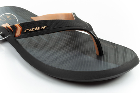 Rider Herren-Flip-Flops R1 Prime – Bequeme, schwarze Flip-Flops