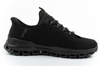 Skechers Herren-Sneaker Glide-Step, bequeme und leichte schwarze Slipper