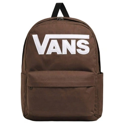 Vans Old Skool Drop Schulrucksack, Sportliches Braun, Klassischer City-Style, 22 l