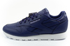 Reebok Damen-Sneaker Classic, Lila Leder, Modisch